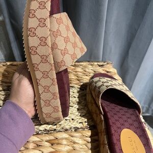 Gucci Angelina Platform Sandals